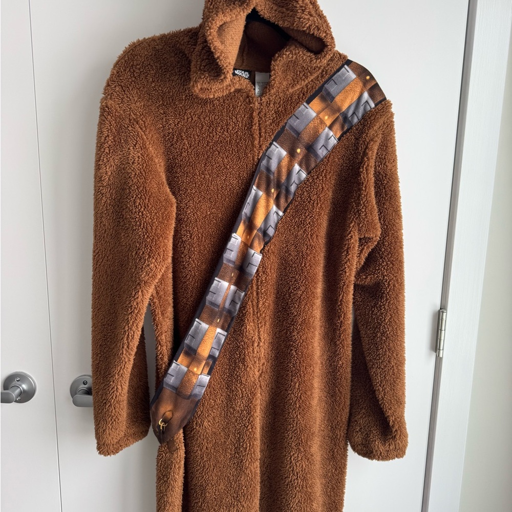 Star Wars Brown Fleece Robe with Black Accent